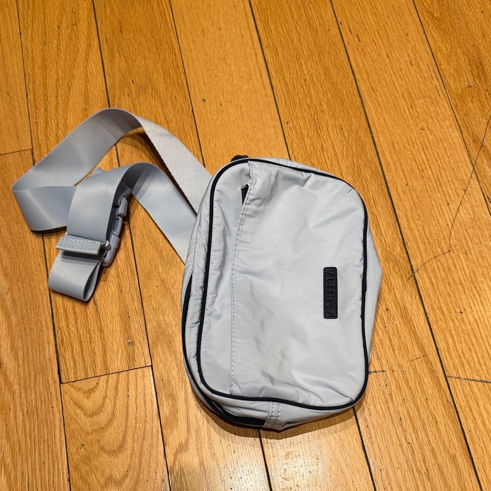 Athleta Silver Crossbody Bag